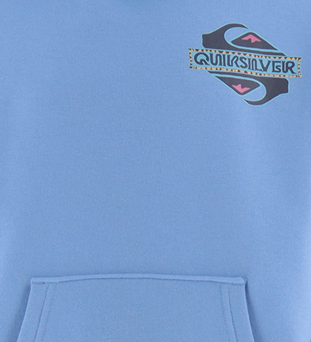 Quiksilver Hoodie - Graphic - Blue