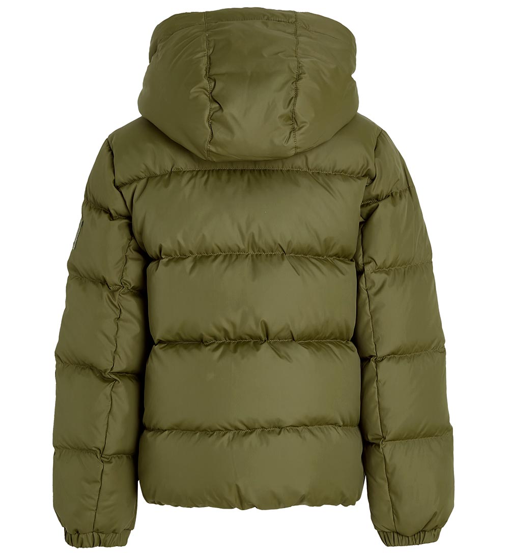 Tommy Hilfiger Down Jacket - Essential Down - Putting Green