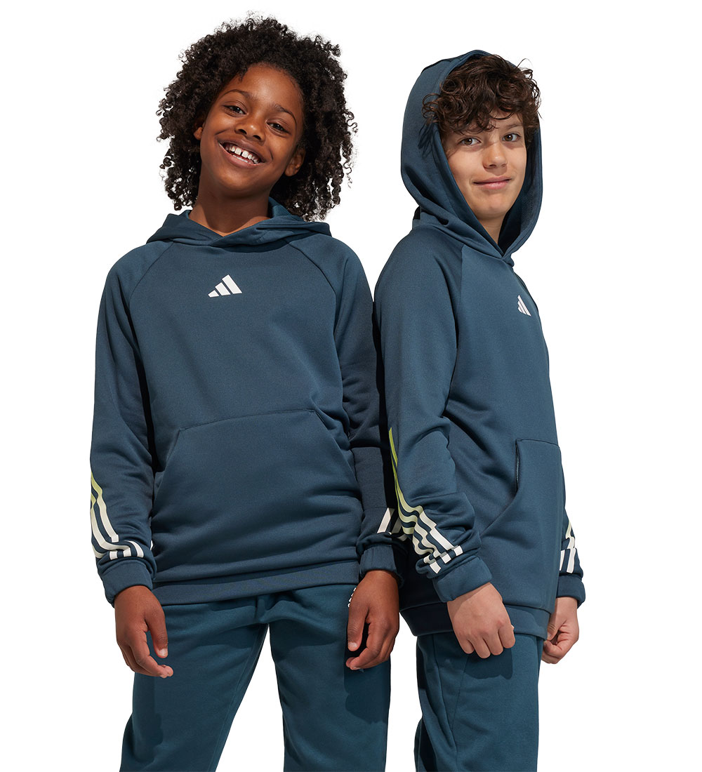 adidas Performance Hoodie - U TI Hoodie - ARCNGT/PULLIM/WHIT