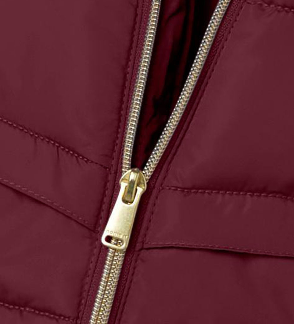 Name It Paddet Jacket - NmfMusic - Windsor Wine