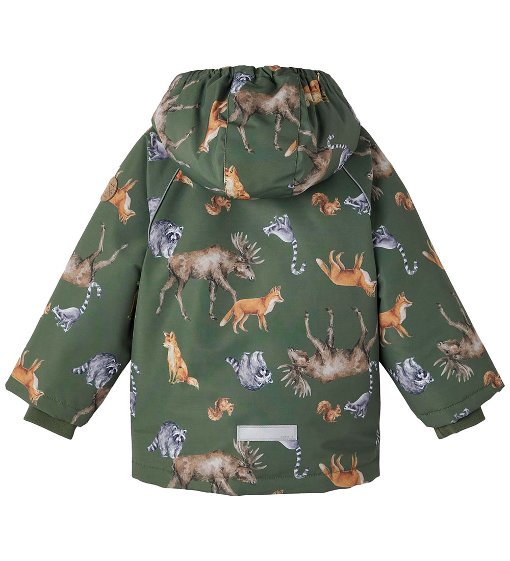 Name It Winter Coat - NmmSnow05 - Beetle w. Forest Animal