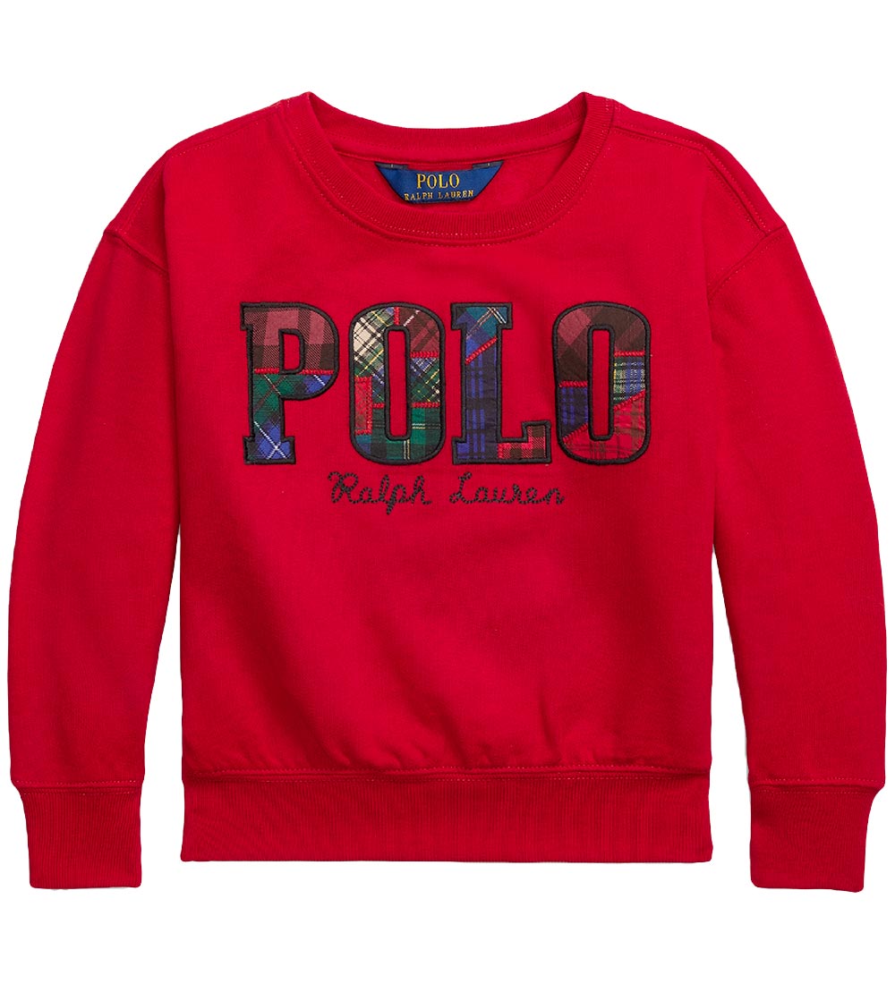 Polo Ralph Lauren Sweatshirt - Holiday Red w. Polo