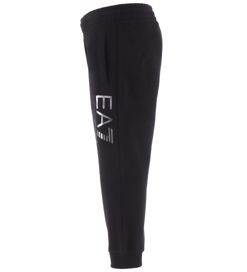 EA7 Sweat Set - Red/Black w. Silver