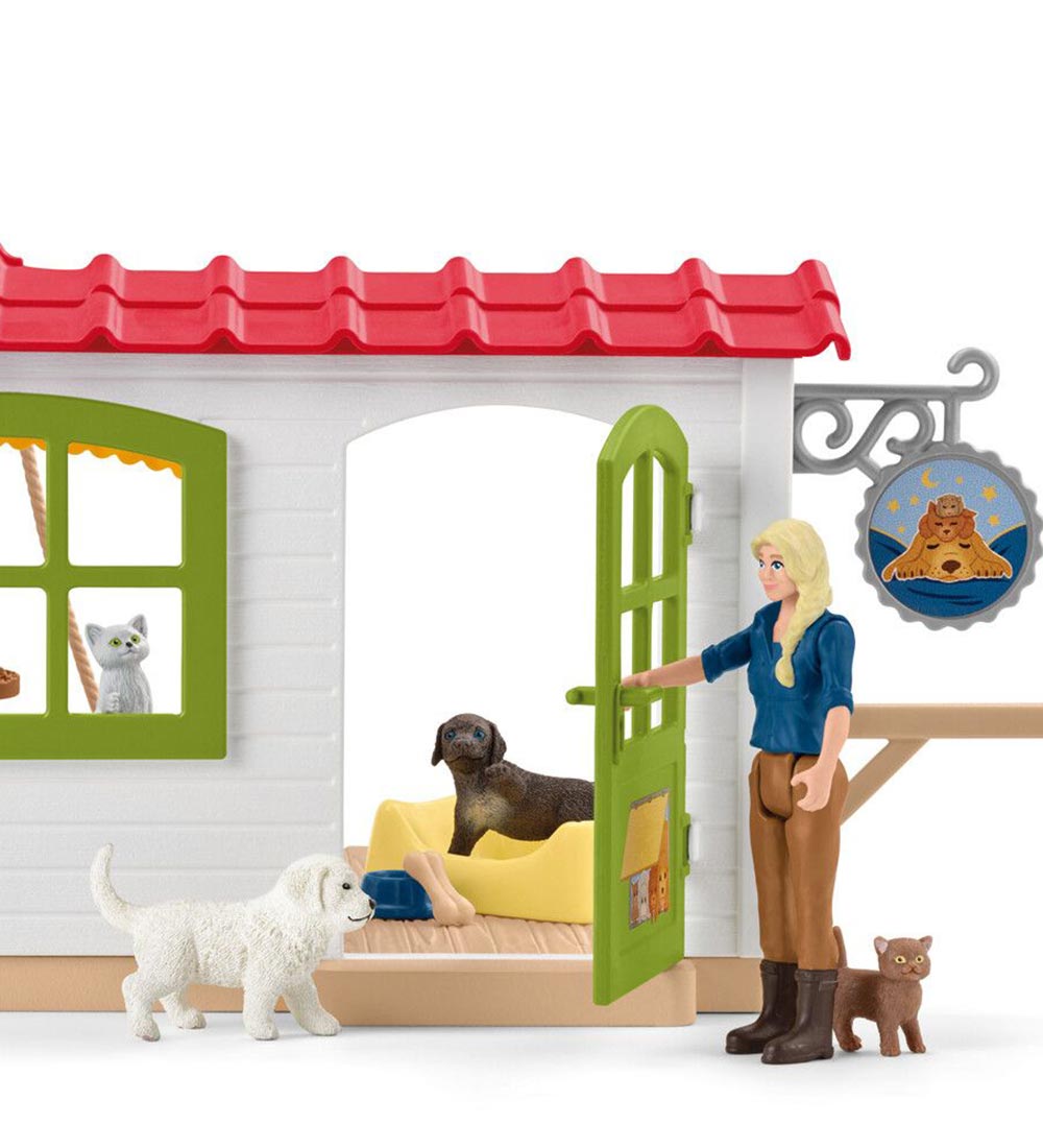 Schleich Farm World - 22x20x17 cm - Pet hotel 42607