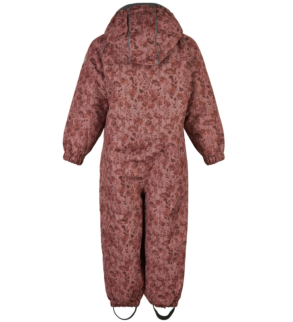 Mikk-Line Snowsuit - Recycled - Mink w. Print