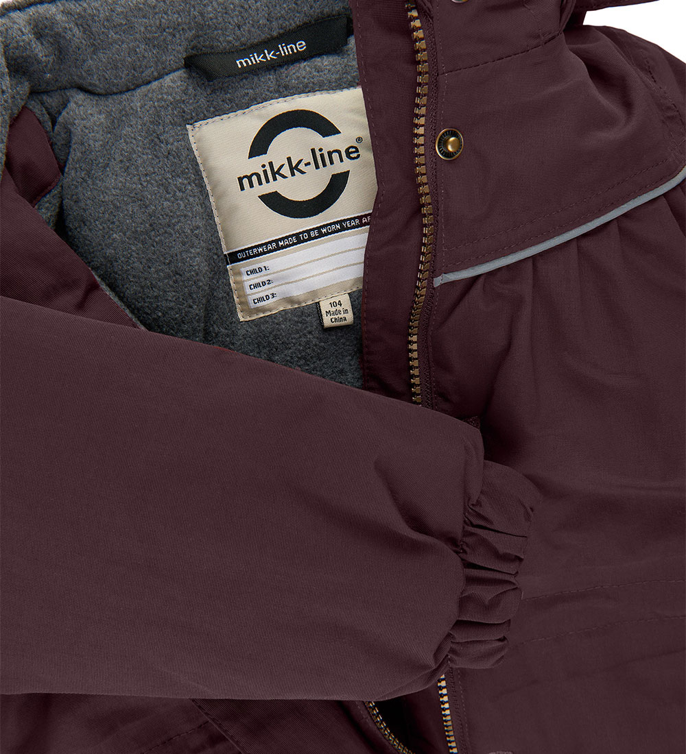 Mikk-Line Winter Coat - Huckleberry