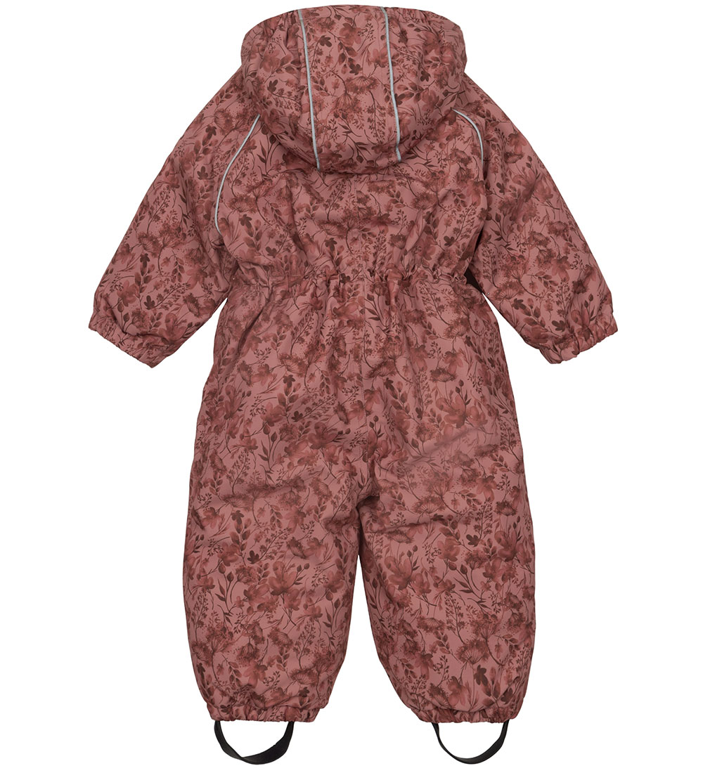 Mikk-Line Snowsuit - Recycled - Mink w. Print