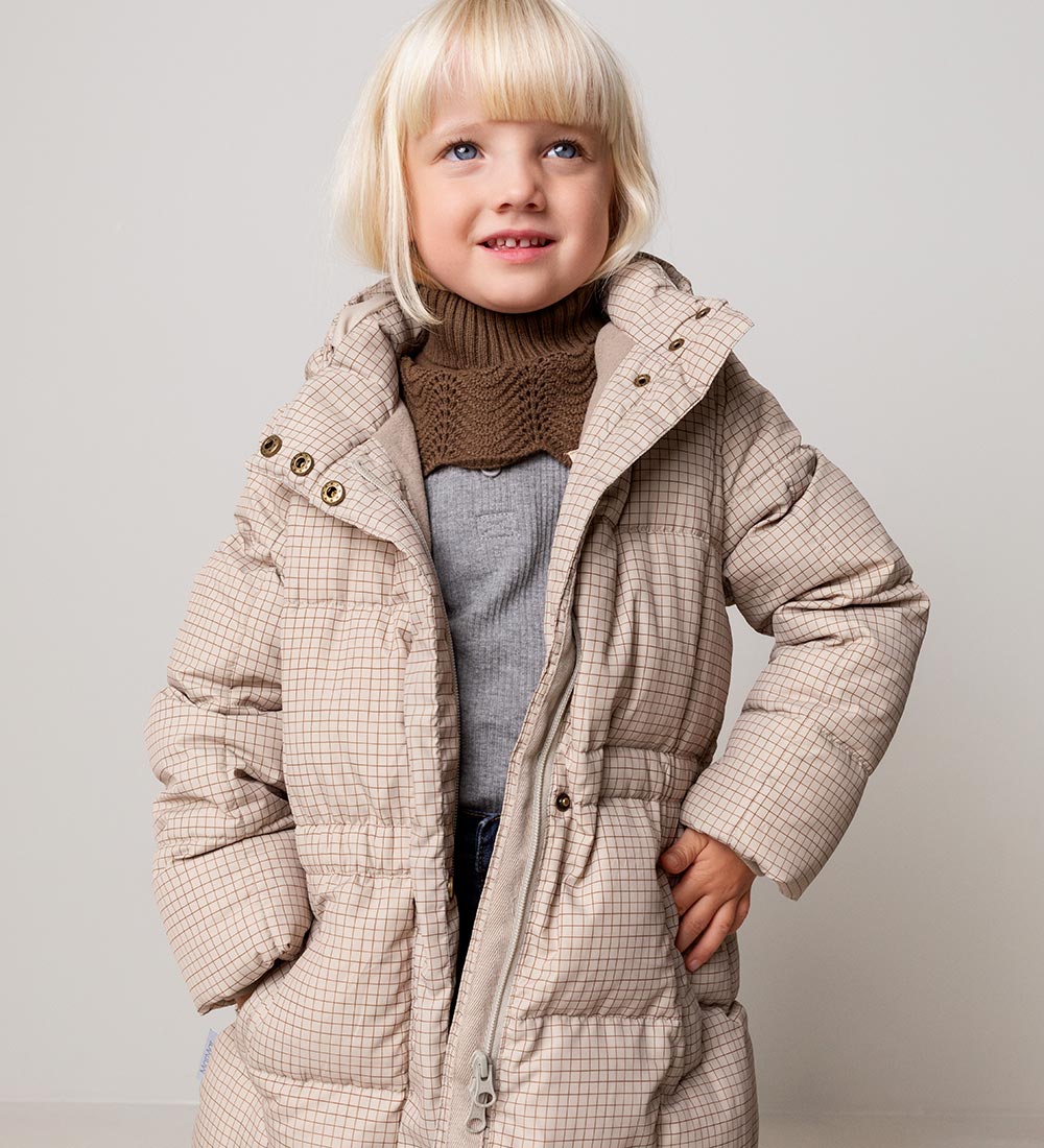 MarMar Down Jacket - Olvin - Wood Check