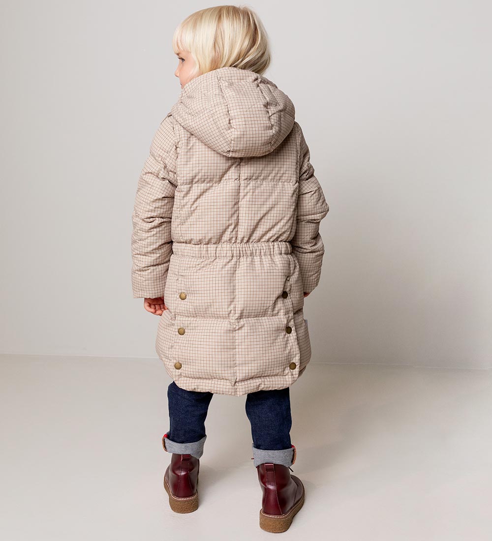 MarMar Down Jacket - Olvin - Wood Check