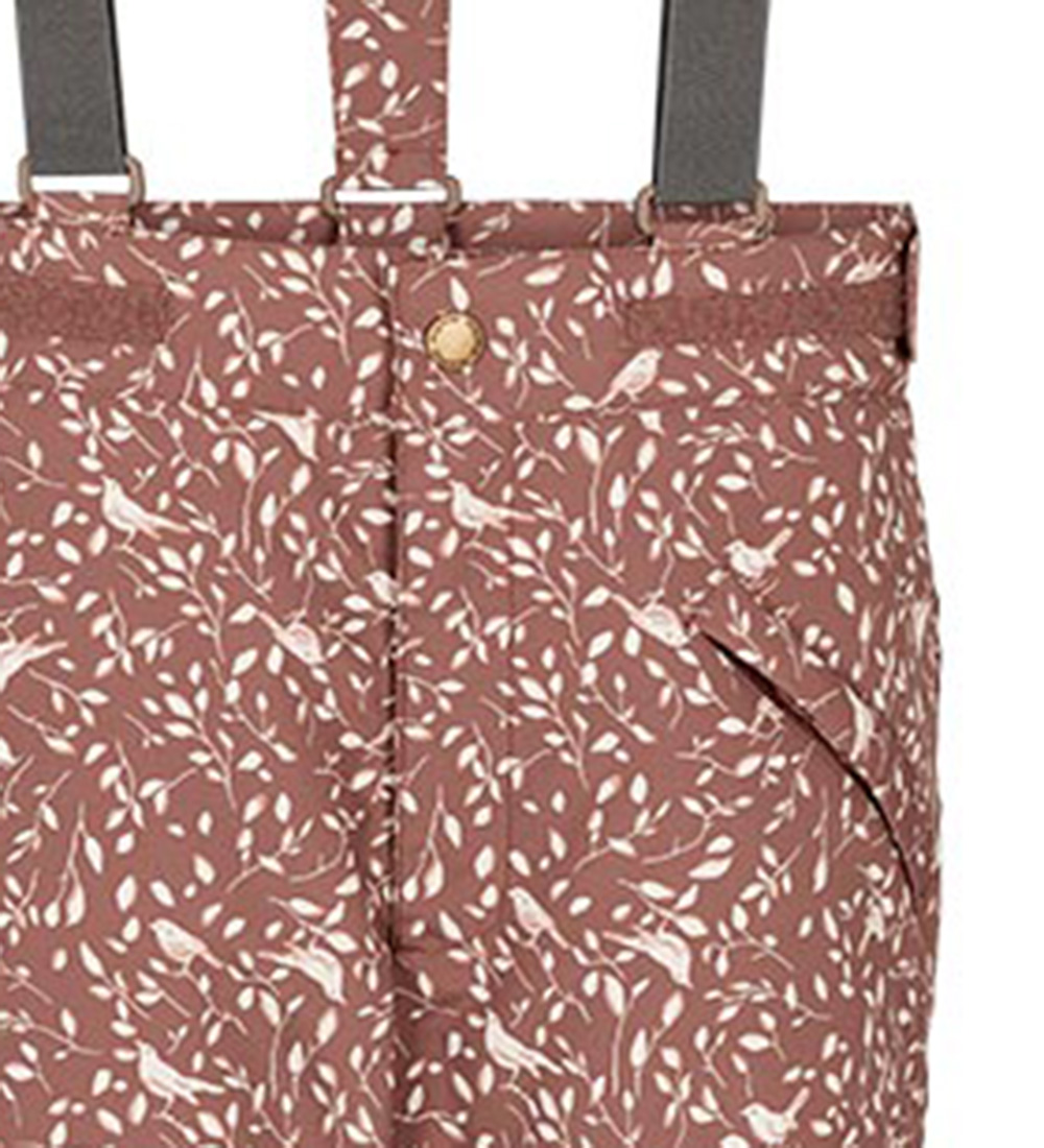 MarMar Ski Pants w. Suspenders - Orla - Birds