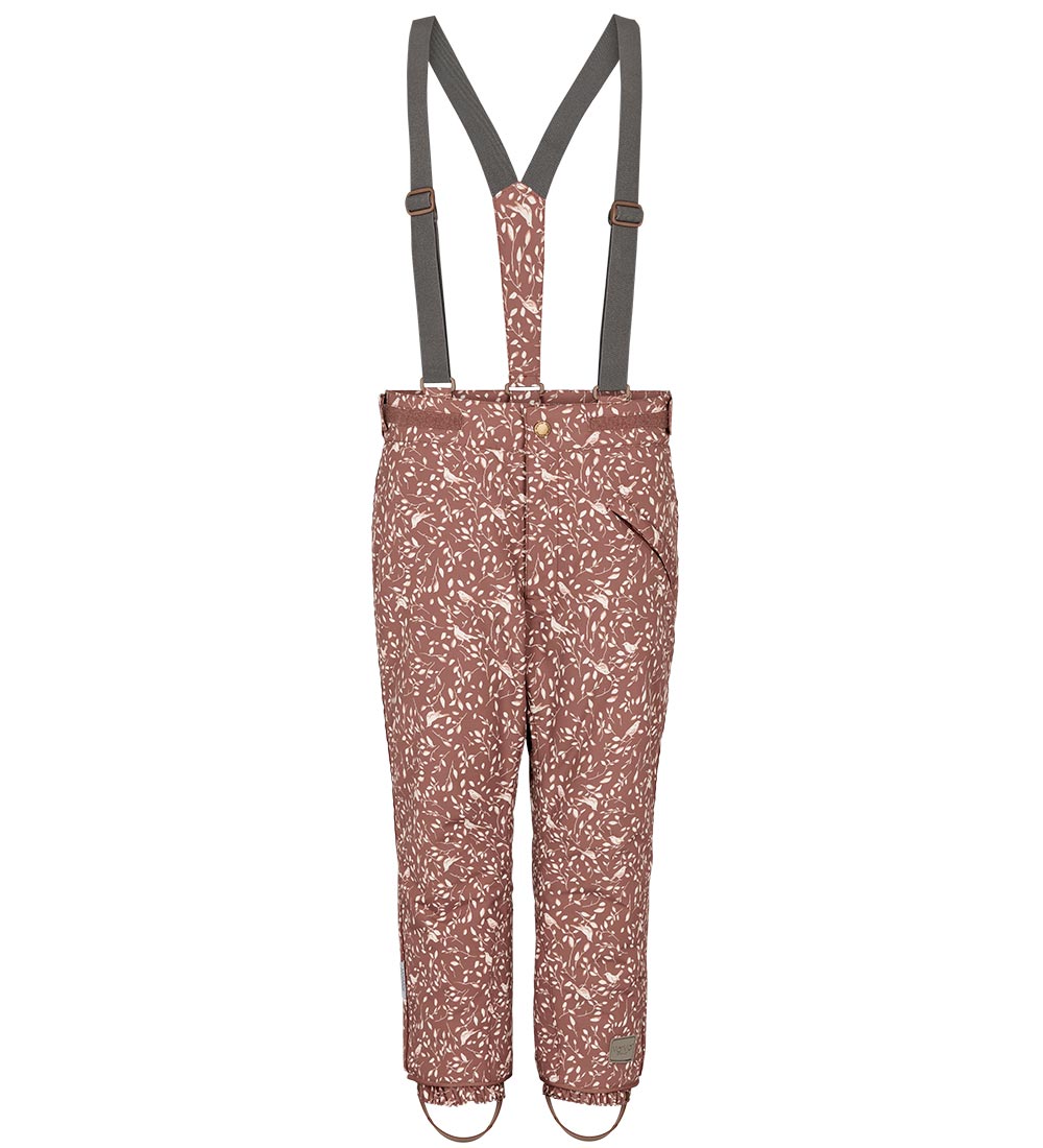 MarMar Ski Pants w. Suspenders - Orla - Birds