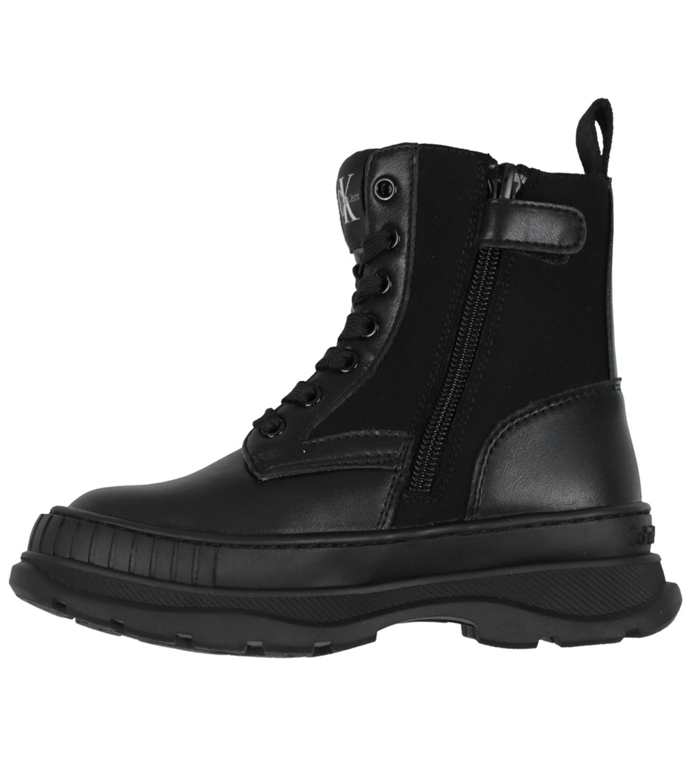 Calvin Klein Boots - Lace-Up - Black