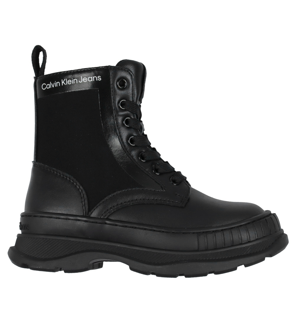 Calvin Klein Boots - Lace-Up - Black