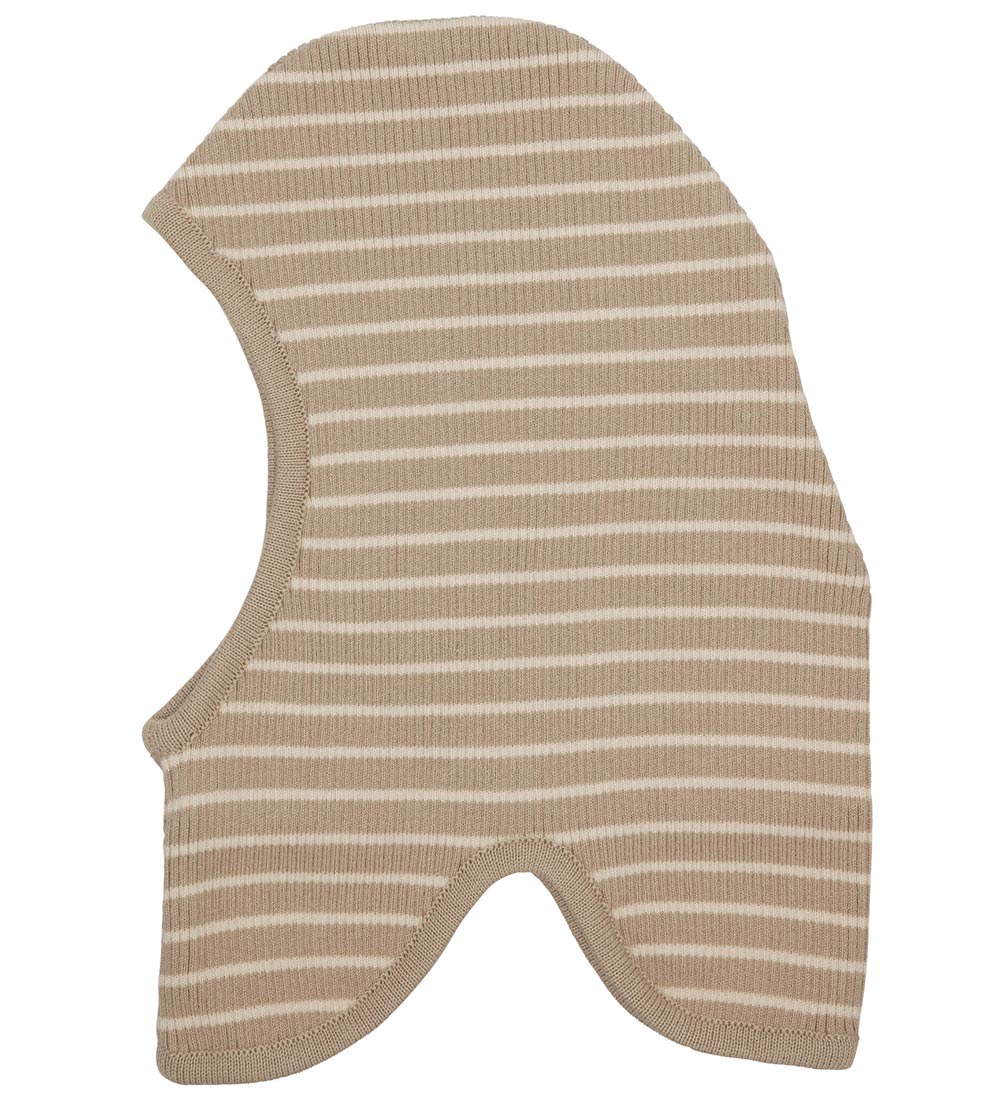 Flöss Balaclava - Single Layer - Rib - Fly - Sand