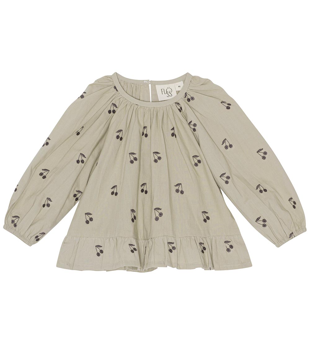 Flss Blouse - Bernie - Desert w. Cherry