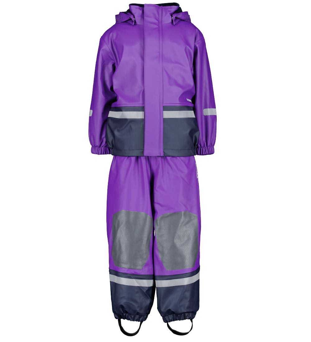 Didriksons Rainwear w. Lining - PU - Boardman - Disco Purple