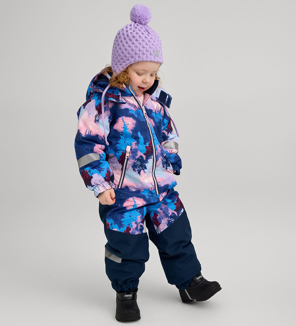 Reima Snowsuit - Kurikka - Lilac Amethyst w. Print