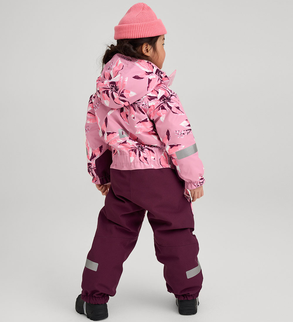 Reima Snowsuit - Kurikka - Grey Pink w. Print