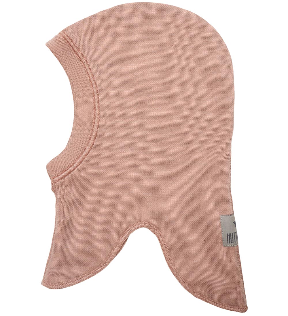 Huttelihut Balaclava - Wool - 2-layer - Bikie - Dusty Rose