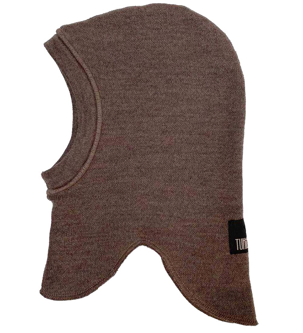 Huttelihut Balaclava - Wool - 2-layer - Bikie - Cocoa Brown