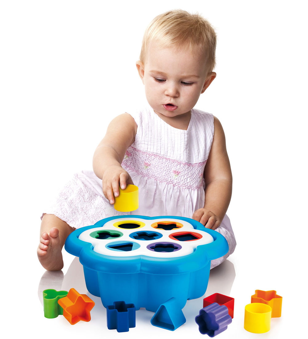 Quercetti Shape Sorter - Daisy - 16 Parts - 0242