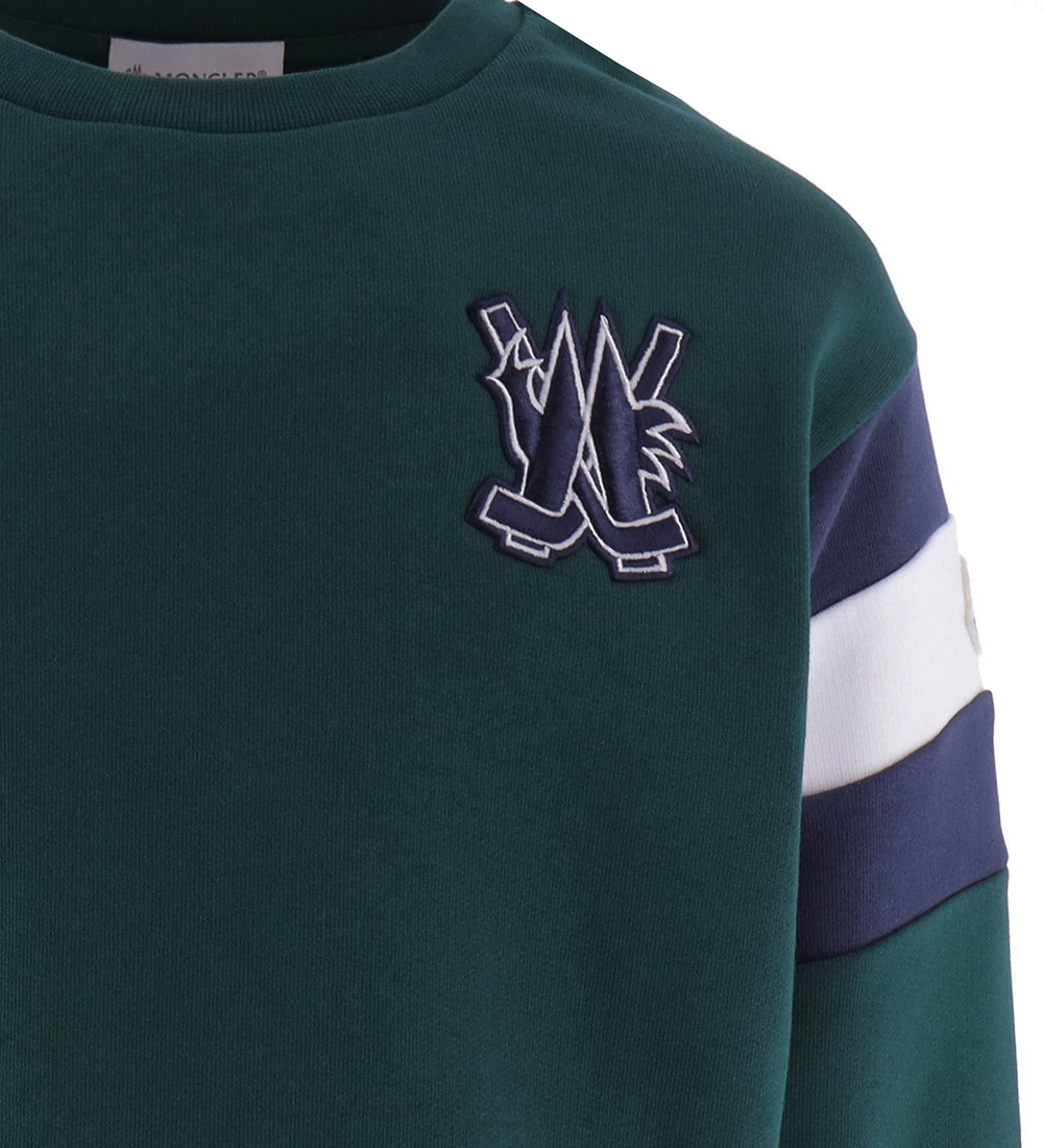 Moncler Sweatshirt - Grön/Blå