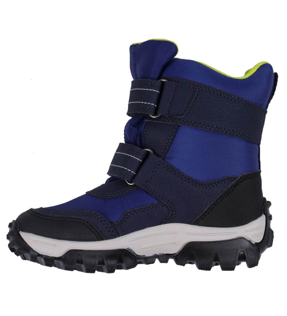 Geox Winter Boots - Tex - Himalayas - Navy/Lime
