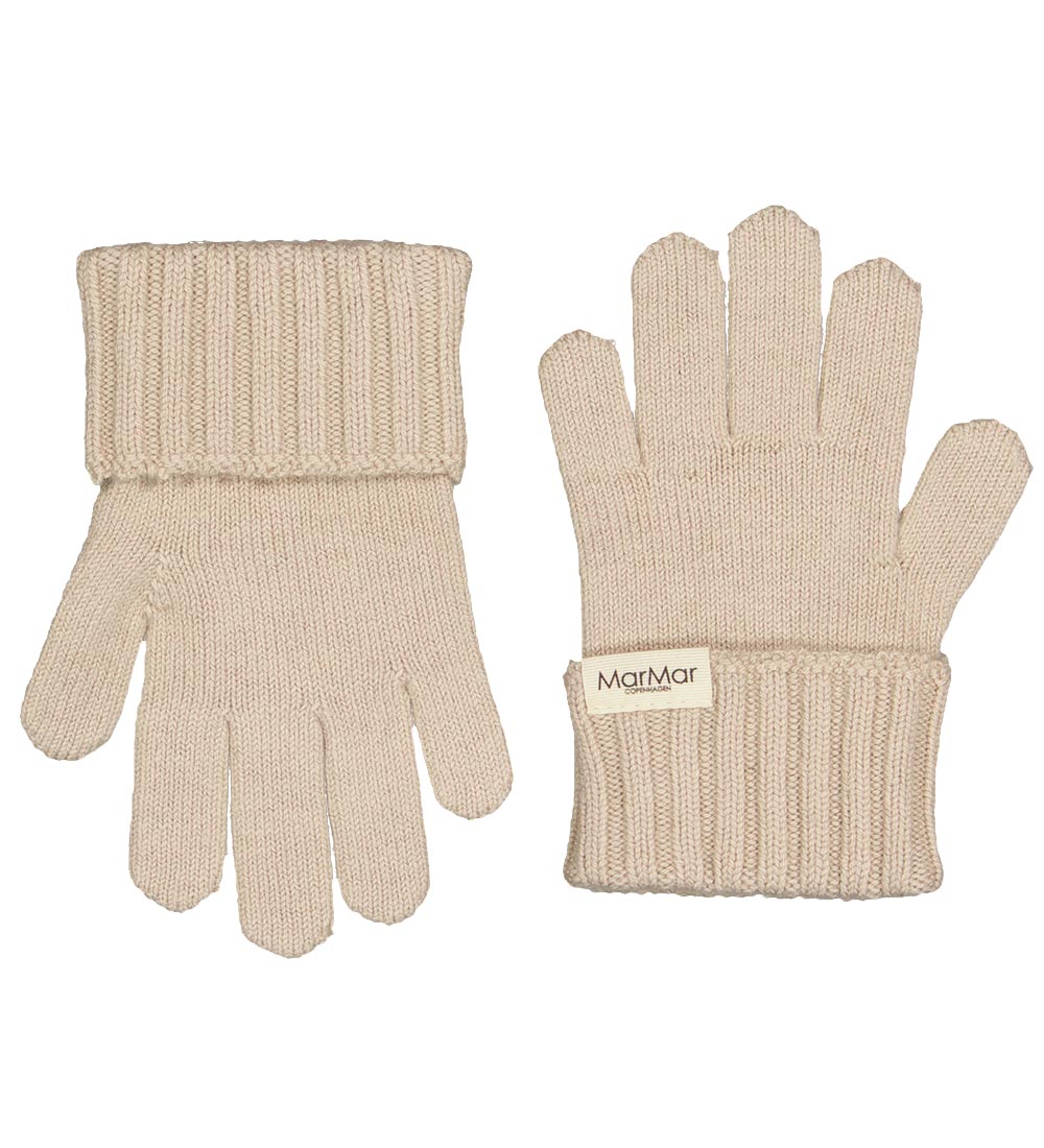 MarMar Gloves - Knitted - Ash - Llama