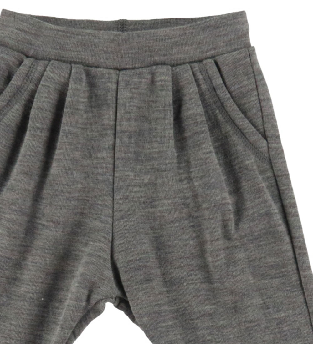 Joha Trousers - Wool - Grey