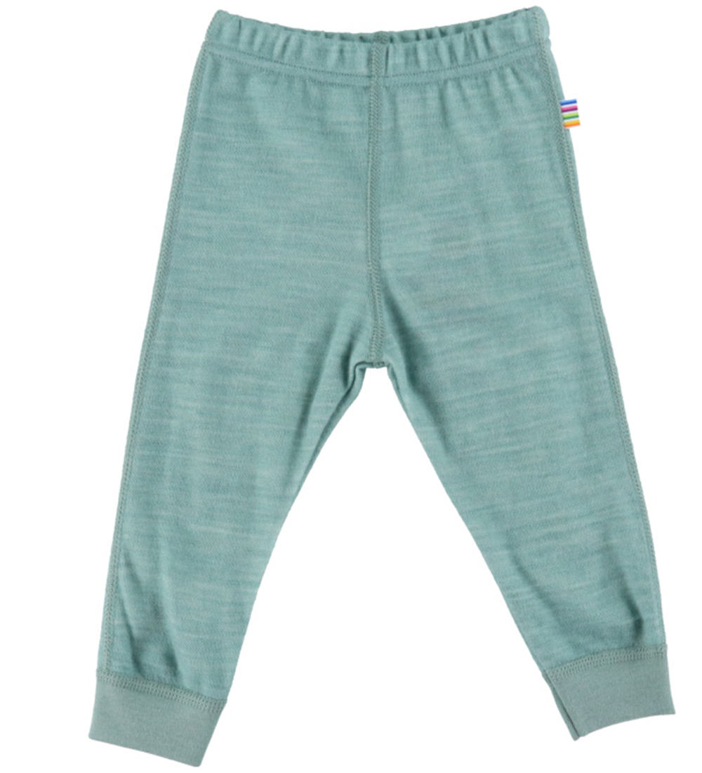 Joha Leggings - Wolle/Bambus - Grün