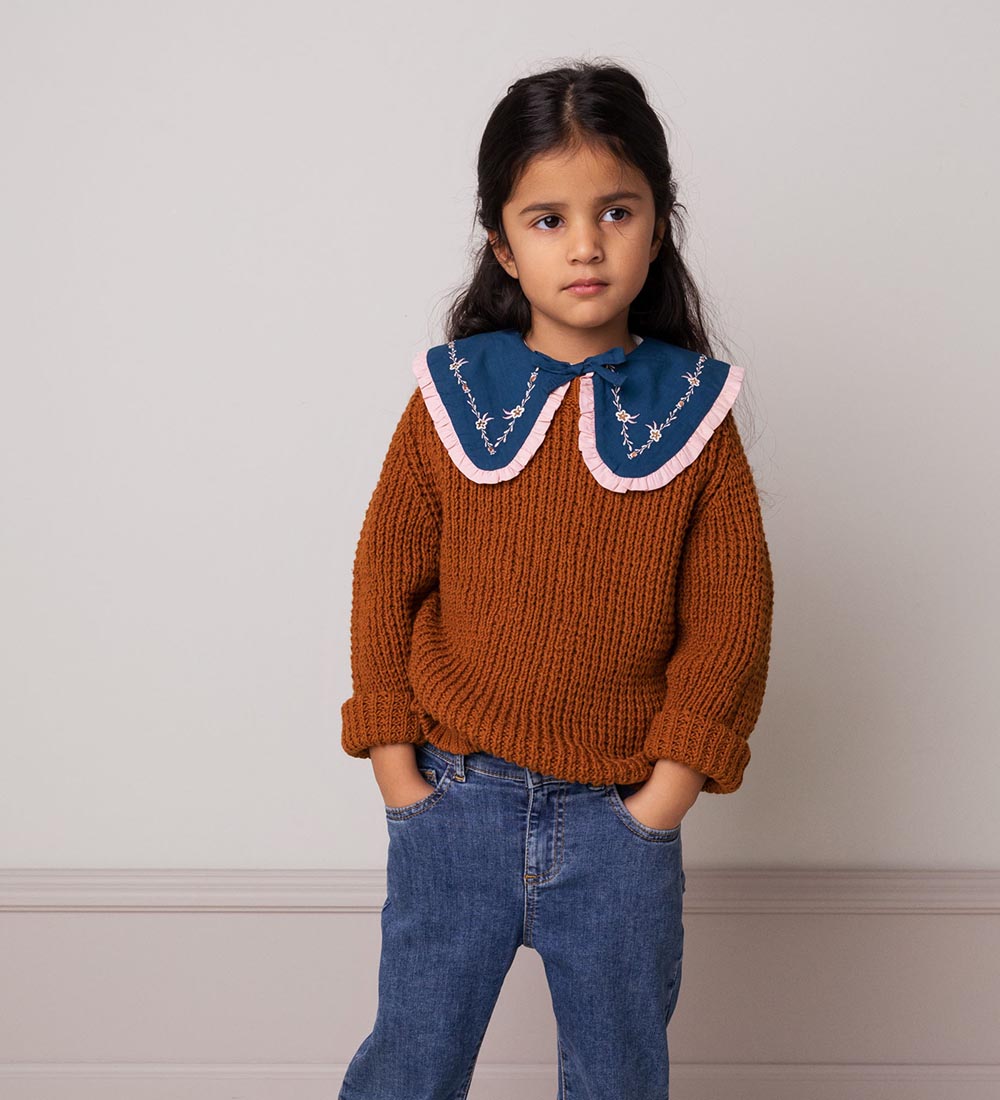 MarMar Blouse - Knitted - Tyler - Spicy Caramel