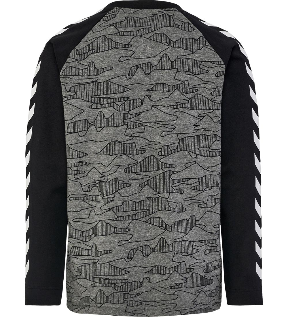 Hummel Blouse - hmlMountain - Dark Grey Melange