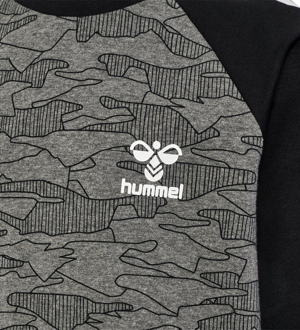 Hummel Blouse - hmlMountain - Dark Grey Melange