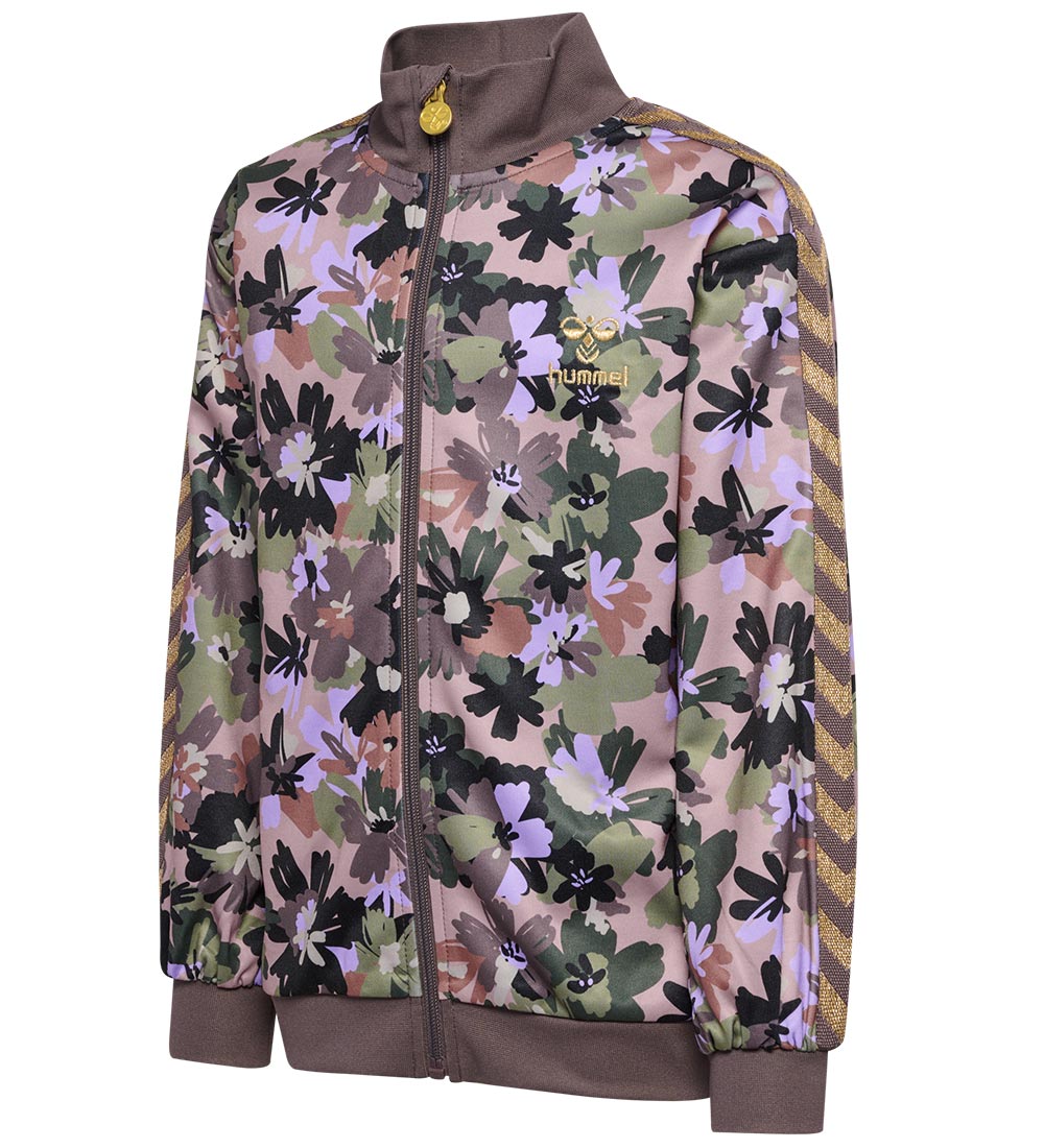 Hummel Cardigan - hmlMarble - Sparrow w. Flowers