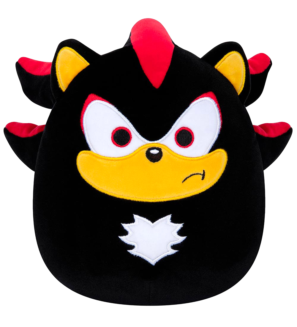 Squishmallows Soft Toy - 20 cm - Sonic The Hedgehog - Shadow