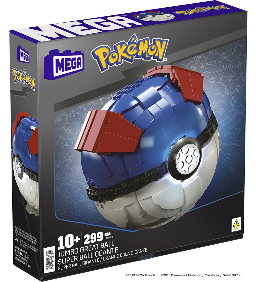 MEGA Pokémon - Jumbo Great Ball - 299 Parts