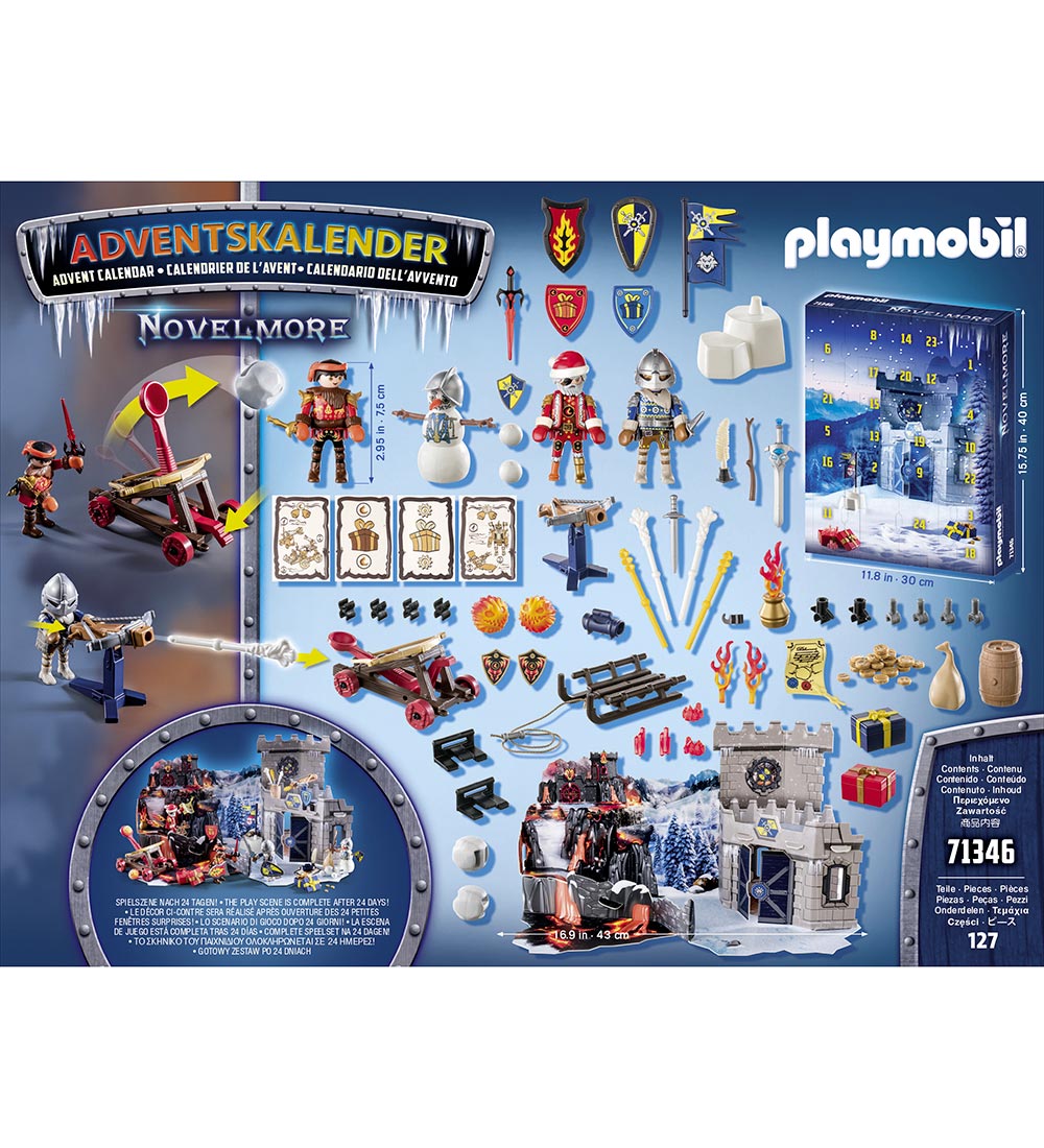 Playmobil Novelmore - Advent Calendar - 71346 - 127 Parts