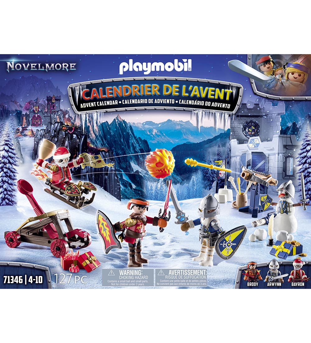 Playmobil Novelmore - Advent Calendar - 71346 - 127 Parts