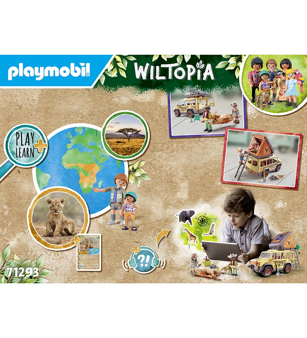 Playmobil Wiltopia - With ATW Inside the Lions - 71293 - 98 Part