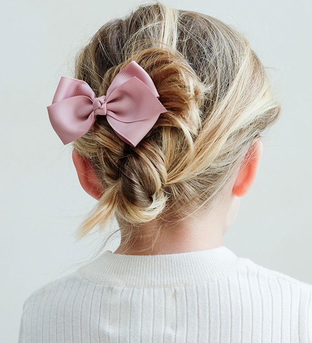 Mimi & Lula Hair Clip - 2 pcs - Maisie Bow Chestnut
