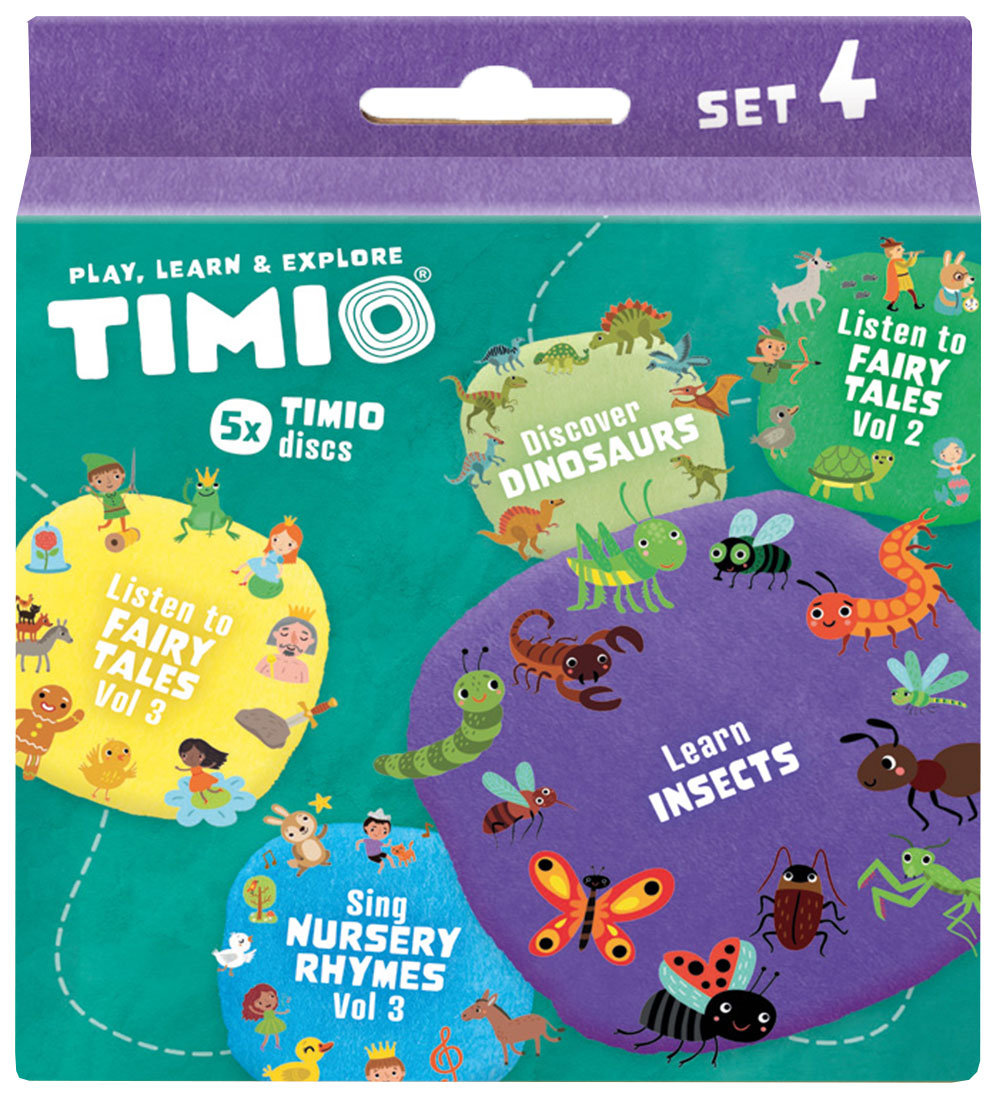 Coffret de disques TIMIO 4 - Chansons pour enfants, Conte de fée