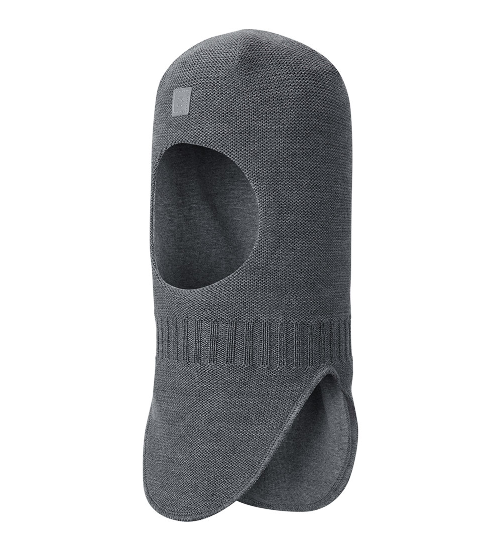 Reima Balaclava - Wool/Cotton - Starrie - 2-layer - Melange Grey