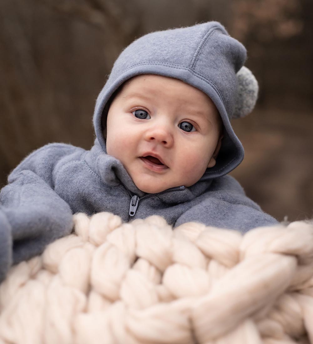 CeLaVi Pramsuit - Wool - Flint Stone