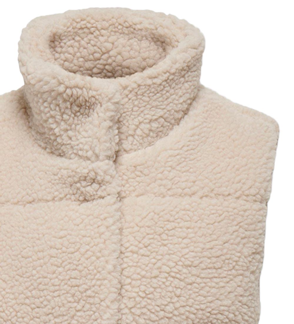 Kids Only Fleece Vest - Teddy - KogSandra - Pumice Stone