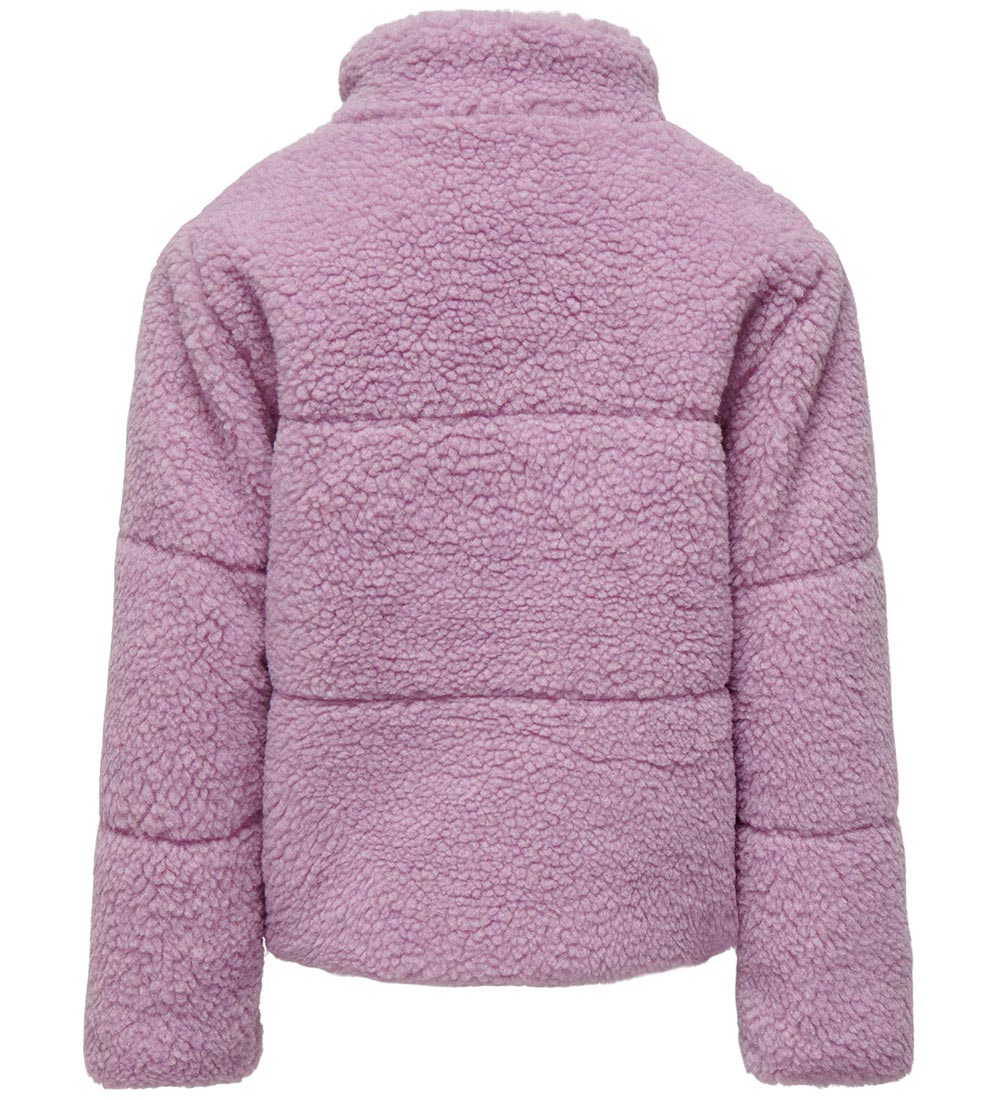 Kids Only Fleece Jacket - Teddy - KogSandra - Lavendula