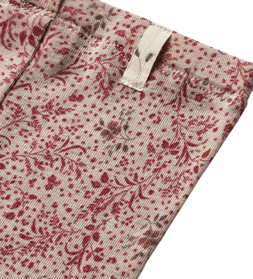 Wheat Leggings - Ull - Cherry Blommor