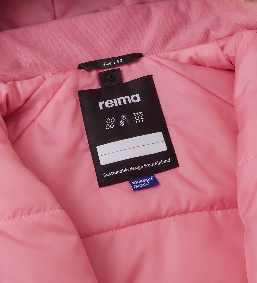 Reima Snowsuit - Lappi - Sunset Pink w. Print