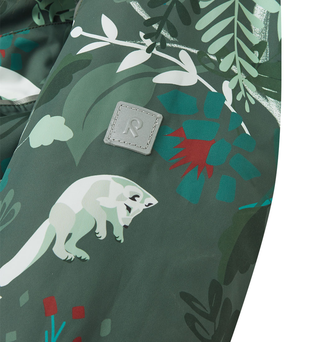Reima Snowsuit - Lappi - Thyme Green w. Print