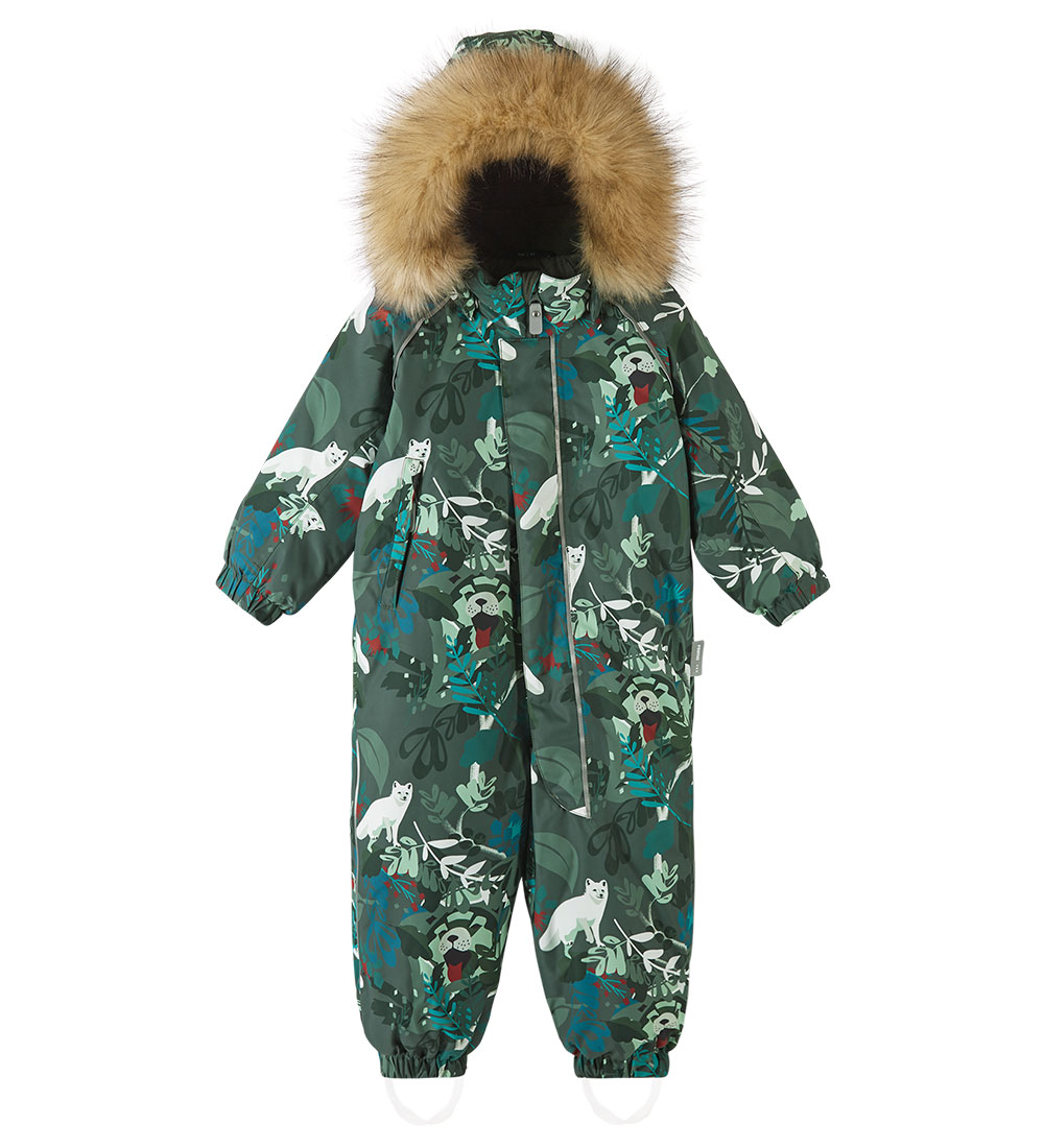 Reima Snowsuit - Lappi - Thyme Green w. Print