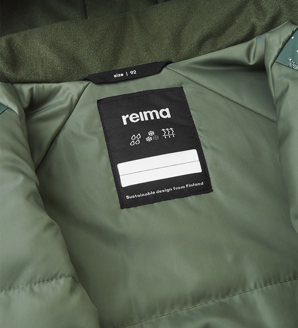 Reima Snowsuit - Puhuri - Thyme Green